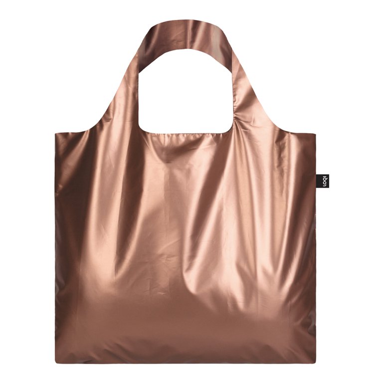 Loqi Bag Large - Girl with a Pearl Earring Rose Gold