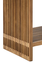 J-Line Bank met latten - gerecycled hout - naturel
