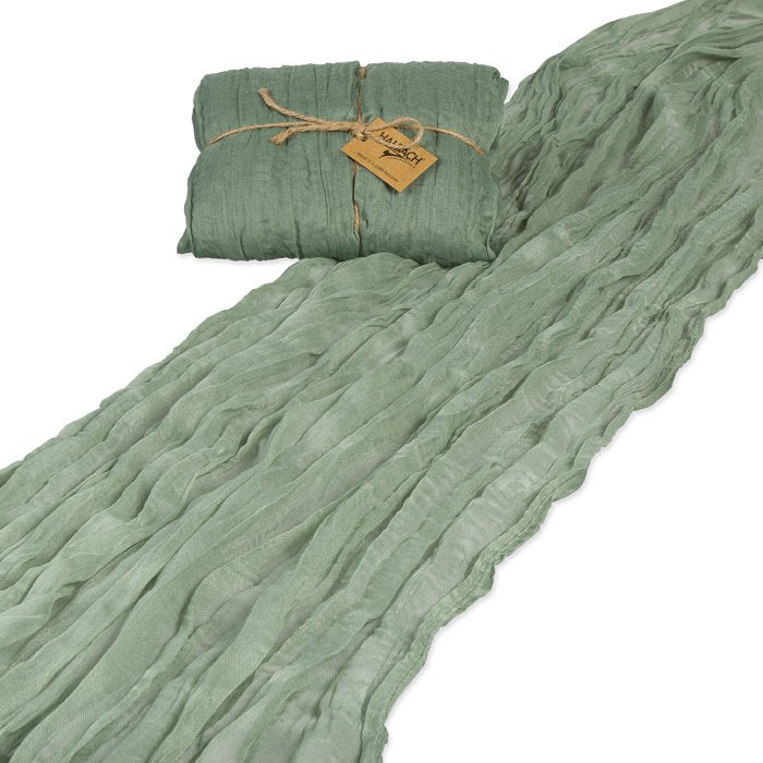 Tafelloper, gaas, kaasdoek, uni ca.70cm x 300cm