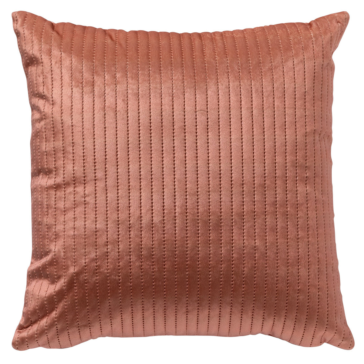 Dutch Decor David - Kussen 40x40 cm - Muted Clay - Roze