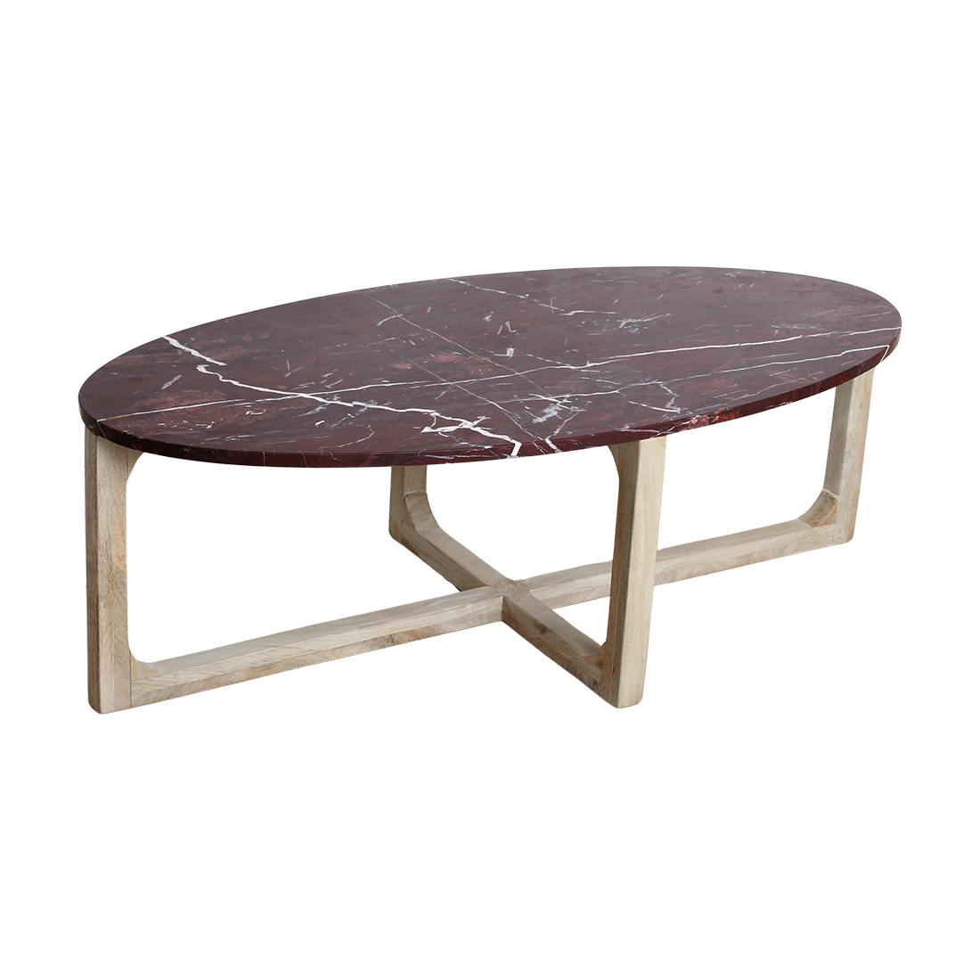 Marmeren salontafel Cherry - 120x65x38 cm