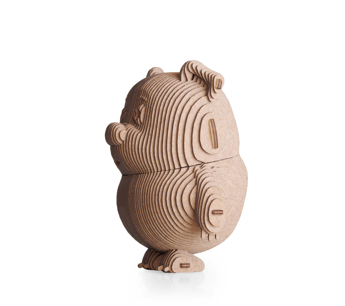Eco Wood Art (EWA) 3D Houten Bouwset Spaarpot, Winnie the Pooh, 4172, 10,3x11x21,5cm
