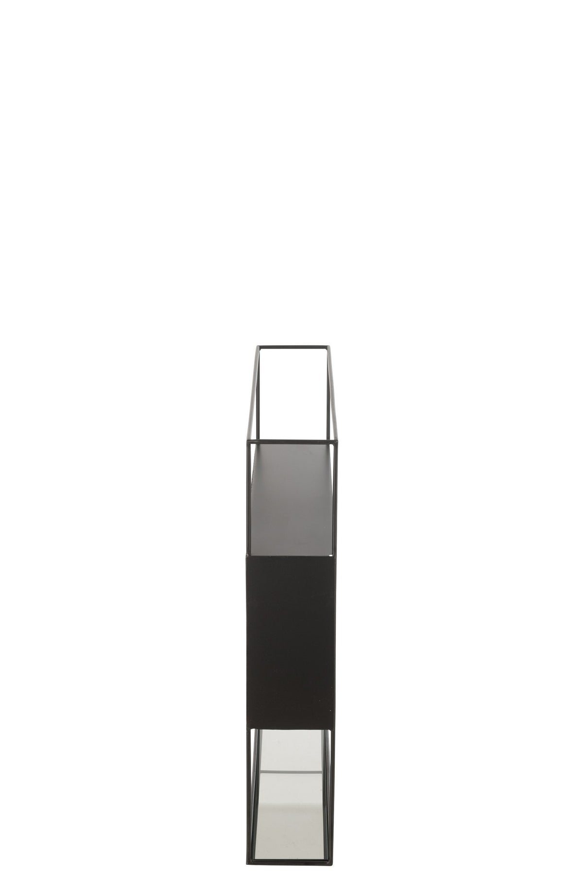 J-Line Rek Seen Metaal/Glas Zwart