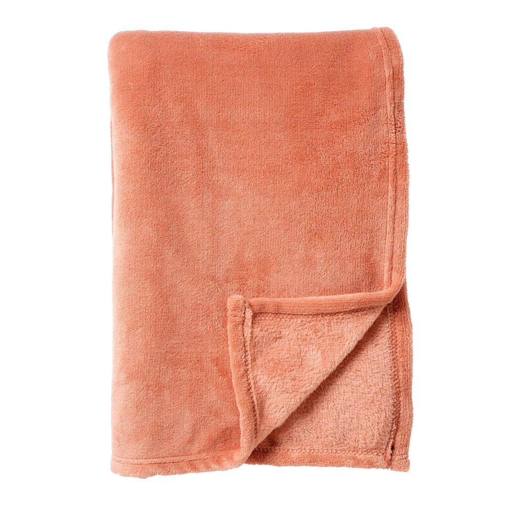 Dutch Decor Harvey - Plaid 150x200 cm - Muted Clay - roze