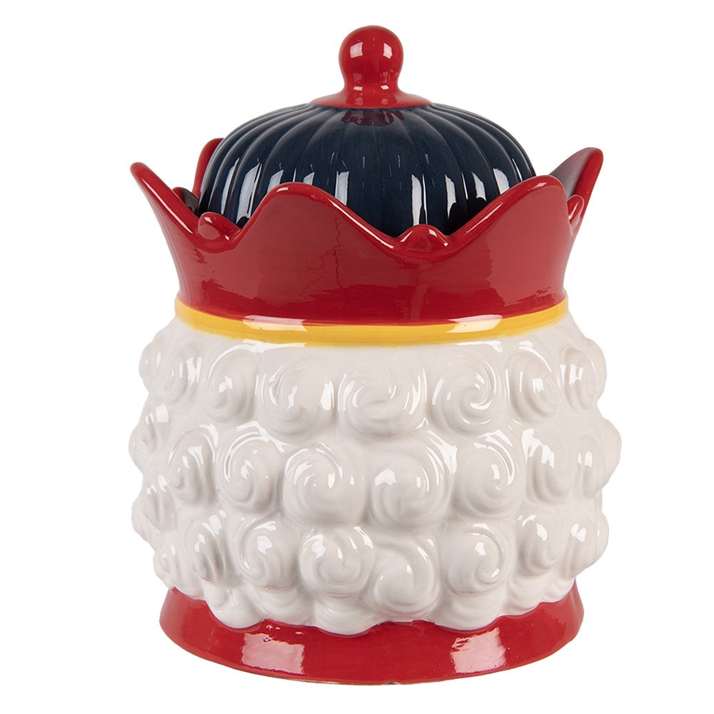 Voorraadpot Notenkraker Ø 16x19 cm Rood Keramiek