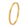 Louiz Rhombus Bangle Goudkleurig
