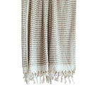 PomPom Handdoek Taupe