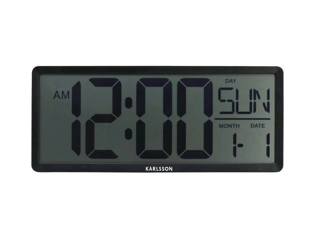 Wand-/tafelklok Retro LCD