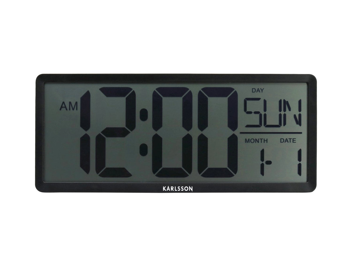 Wand-/tafelklok Retro LCD