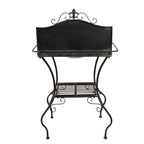Kaptafel 72x48x114 cm Bruin Groen IJzer