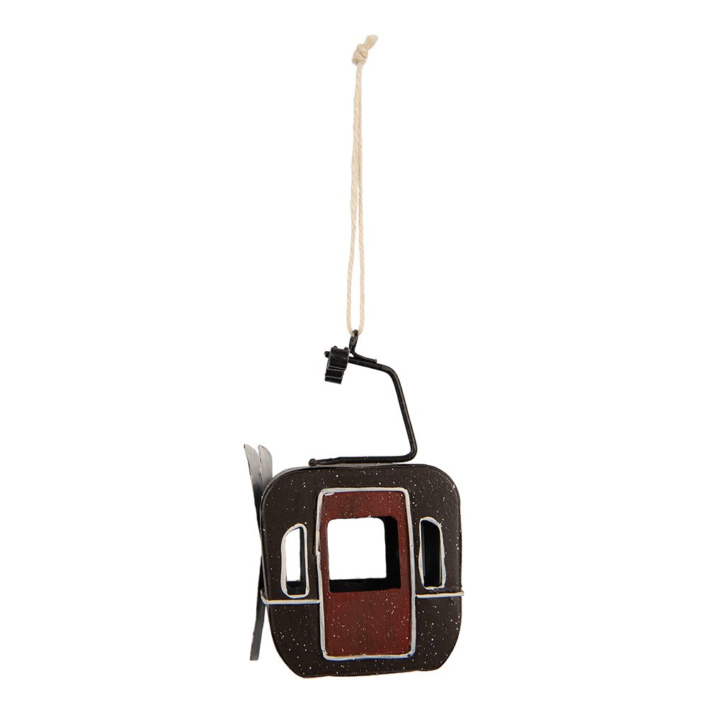 Kersthanger 7x5x12 cm Grijs Metaal