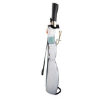 Kerstdecoratie Beeld Sneeuwpop 36x13x69 cm Wit Metaal