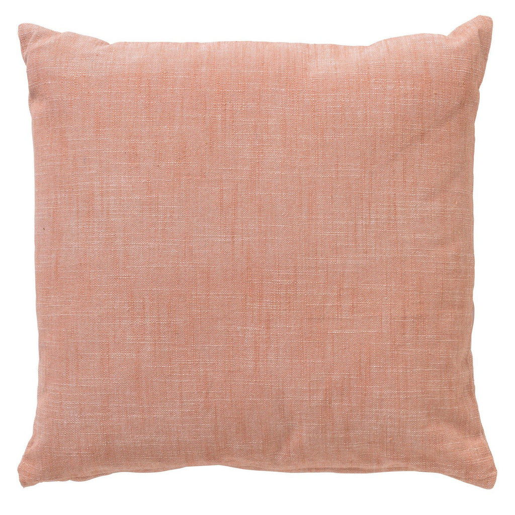 Nederlands decor Natura - Cushion 45x45 cm - 100% bio katoen - gedempte klei - roze
