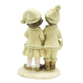 Beeld Kinderen 15 cm Beige Goudkleurig Polyresin Kerstdecoratie