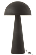 J-Line lamp Paddenstoel - metaal - zwart - extra large
