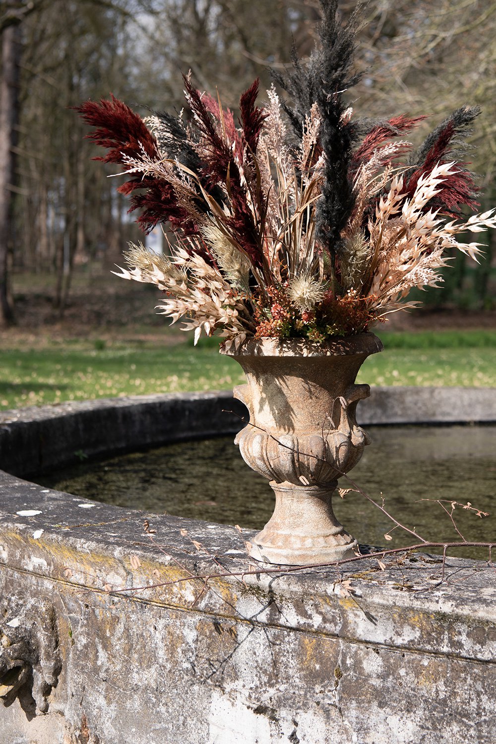 Kunstbloem 72 cm Beige Kunststof