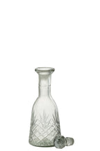 J-Line fles Line - glas - transparant - large