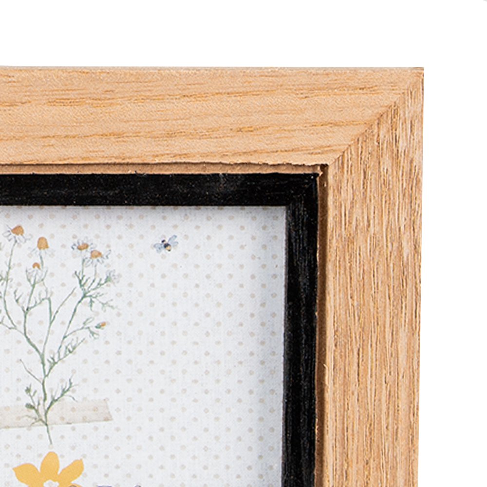 Fotolijst 7x10 cm Bruin Zwart MDF Fotokader