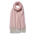 Wintersjaal Dames 68x180 cm Roze Polyester Sjaal
