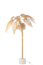 J-Line vloerlamp kokosboom suikerkan - naturel - small