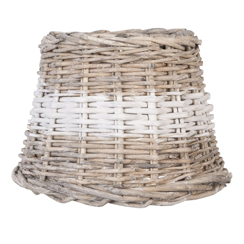 Lampenkap Ø 20x15 cm Beige Rotan Rieten Lampenkap