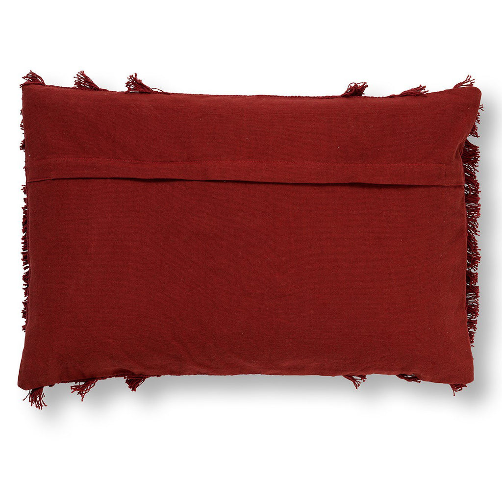 Nederlands decor fara - kussen 40x60 cm merlot - rood