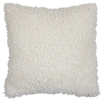 Kussen teddy krul wit 45x45cm