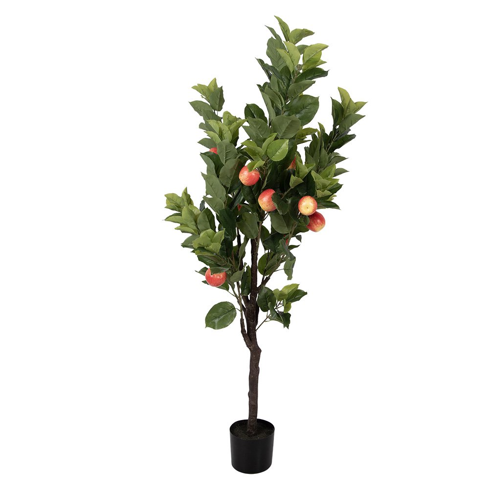 Kunstboom Appel 30x30x150 cm Groen Kunststof