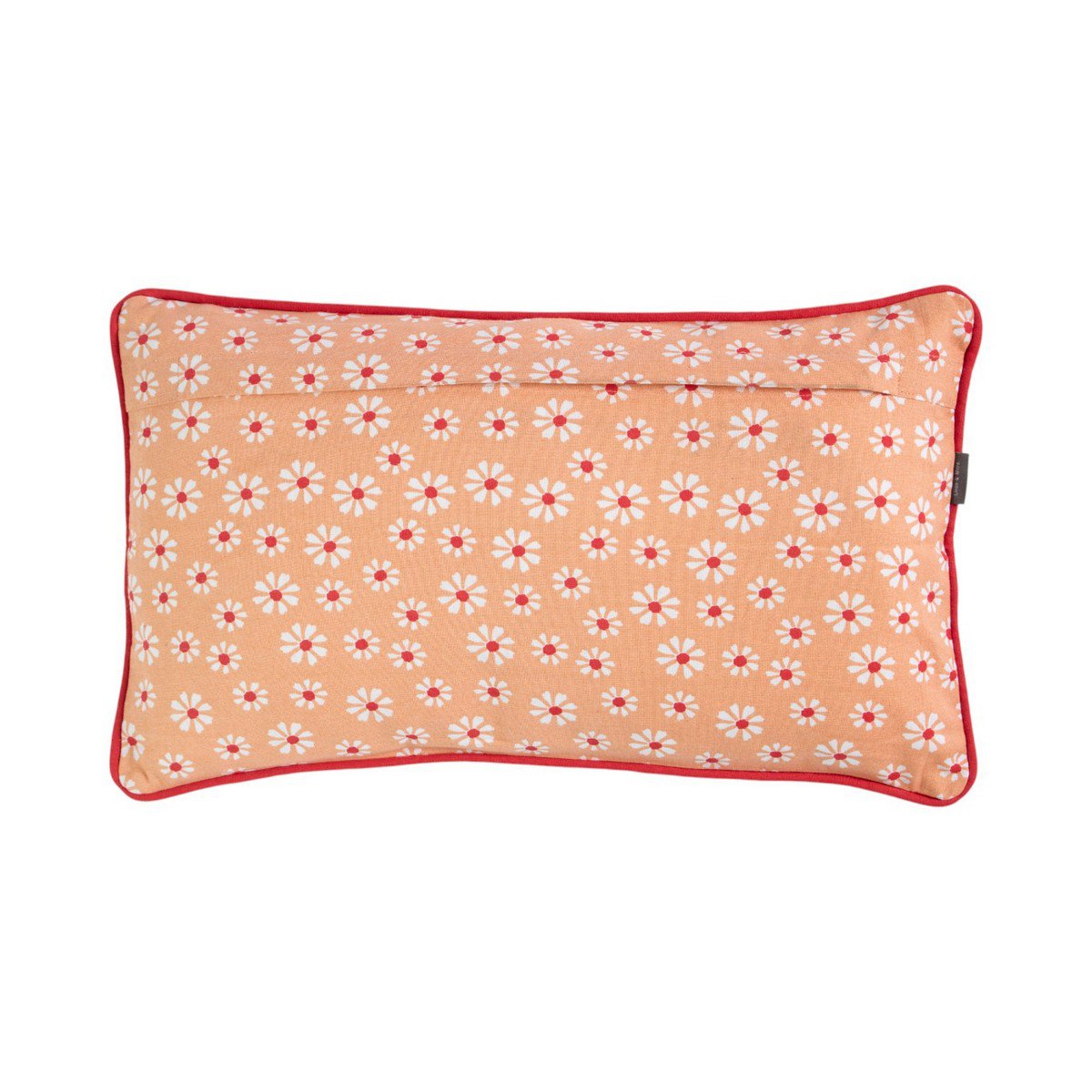 Daisy Flowers Kussen oranje 30x50cm