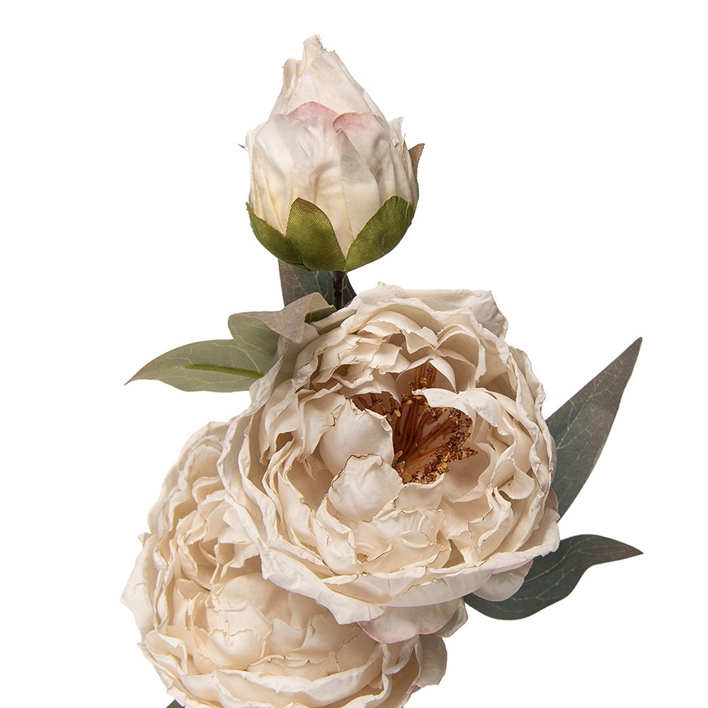 Kunstbloem 72 cm Wit Kunststof