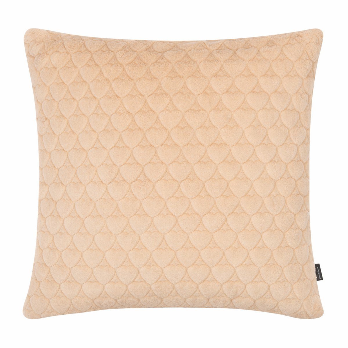 Kussen Hartjes Beige 45x45cm