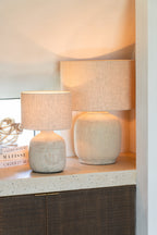 J-line lamp mia terracotta groot