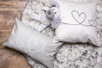 Knuffel Hond 32 cm Grijs Pluche