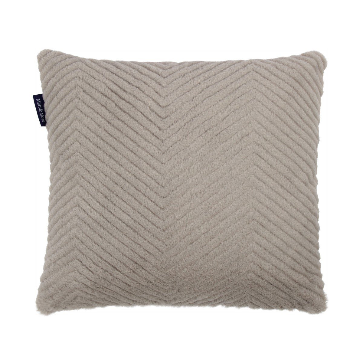 Kussen Visgraat Grijs 45x45cm