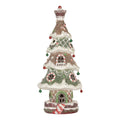 Decoratie Kerstboom 3xAAA Bruin Kunststof