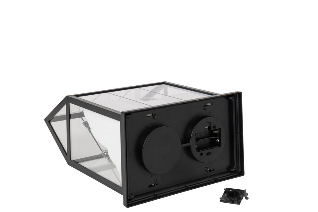 J-Line Ledkerstdorp - glas/synthetisch - multikleur - medium