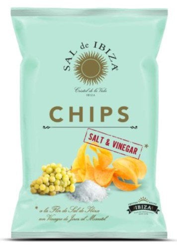 Sal de Ibiza chips met Vinegar