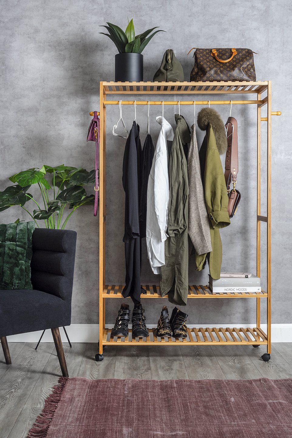 Kledingrek Bamboe