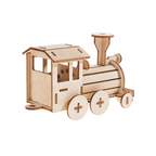 Bouwpakket Locomotief - hout