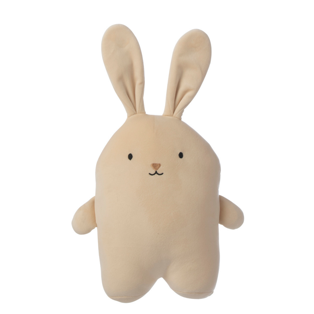J-Line decoratie Konijn - polyester - beige - S