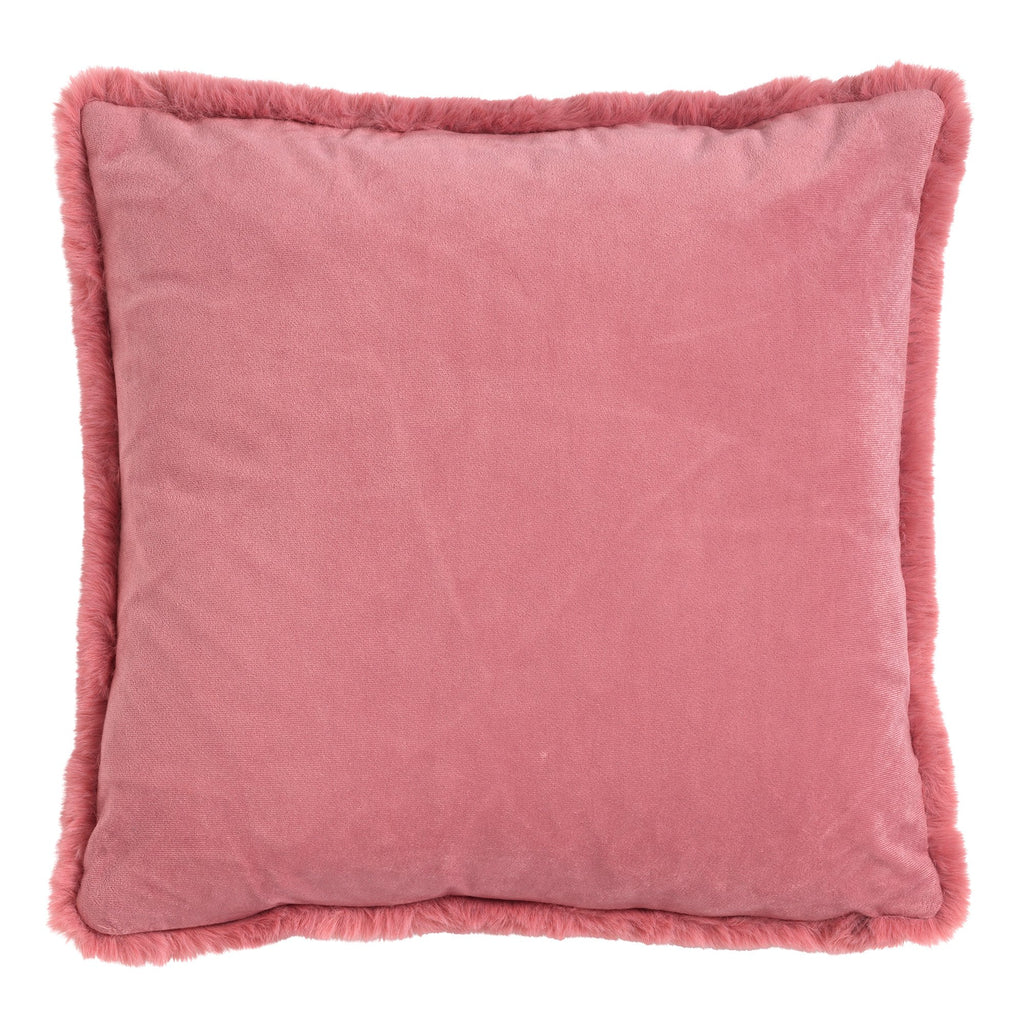 Nederlands decor Zaya - Cushion Unicolour 45x45 cm Dusty Rose