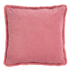 Nederlands decor Zaya - Cushion Unicolour 45x45 cm Dusty Rose
