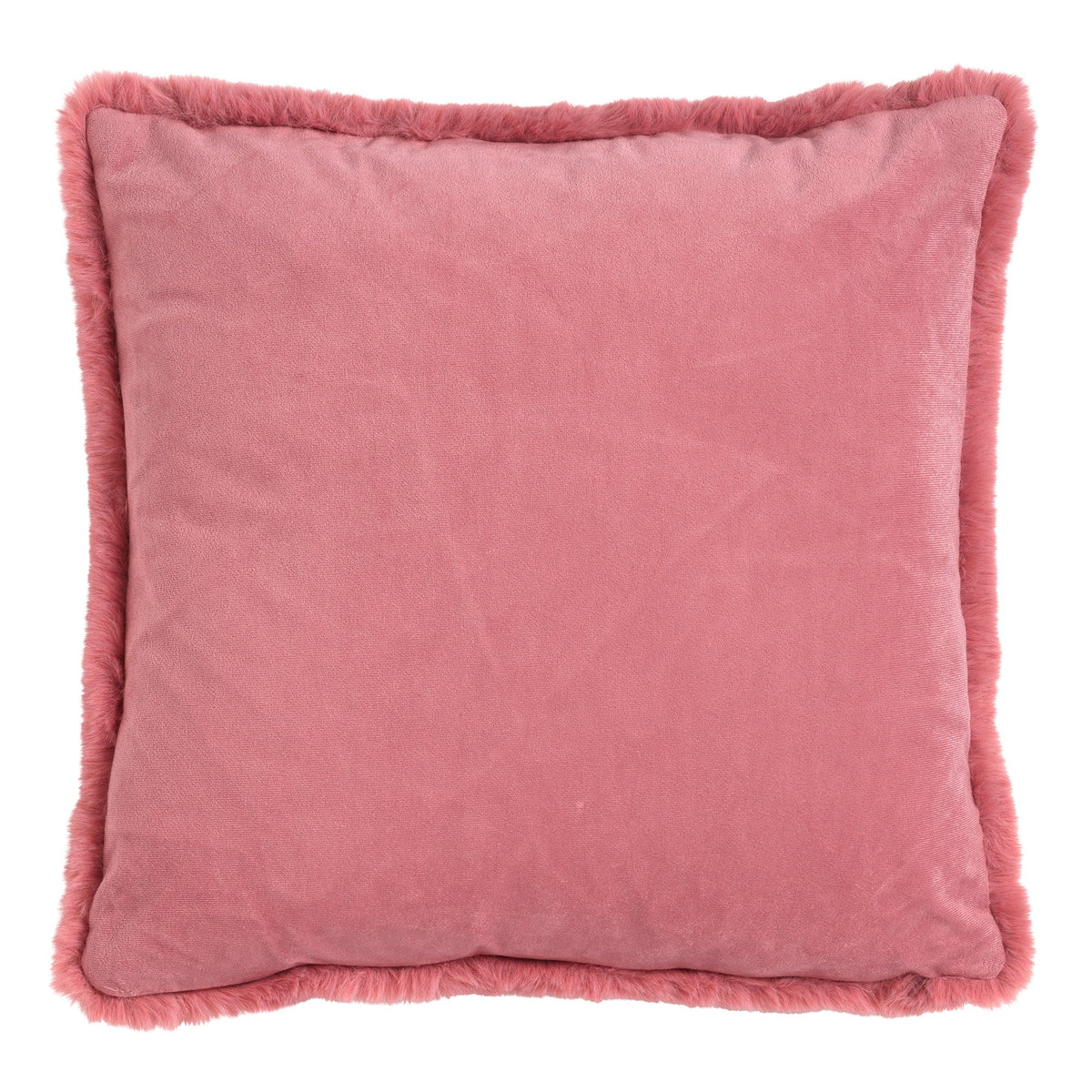 Nederlands decor Zaya - Cushion Unicolour 45x45 cm Dusty Rose