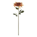 Kunstbloem semporna oranje 26x99cm