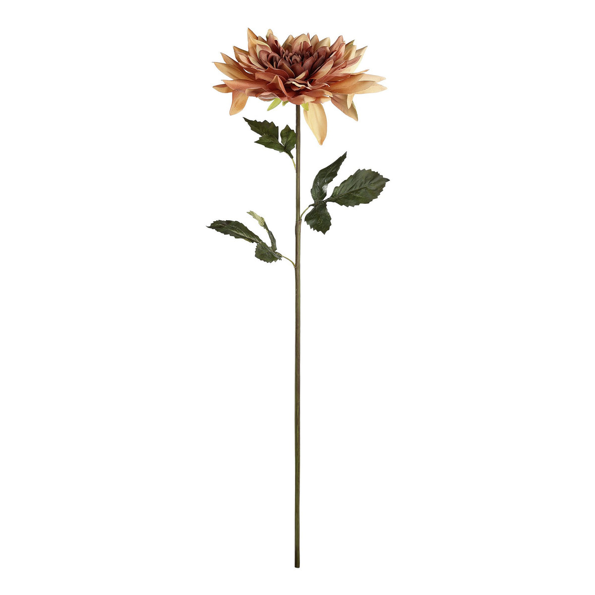 Kunstbloem semporna oranje 26x99cm
