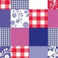 Patchwork Zelfklevende Folie Mini rol multi 45cmx2mtr