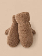 Zachte teddyhandschoenen