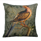 Kussen fluweel charming blauwstaart 45x45cm