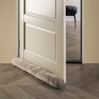 Textino Finn - Tochtstopper 90x10 cm - Fluweel - Puimsteen - Beige