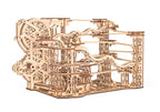 Eco Wood Art (EWA) DIY 3D Mechanische Houten Puzzel, Marble Run, 4592, 43,6x26,4x24,7 cm